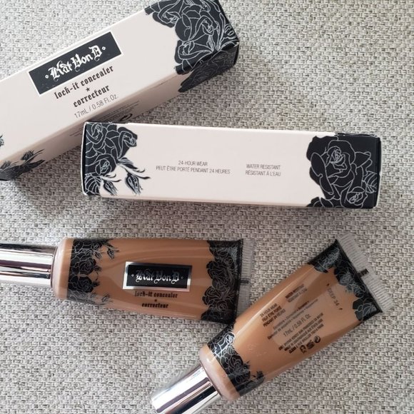 Kat Von D Lock it Concealer - ONE Waterproof Deep 34 BRAND NEW - Picture 2 of 3